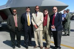 F22 Raptor Arrival Ceremony